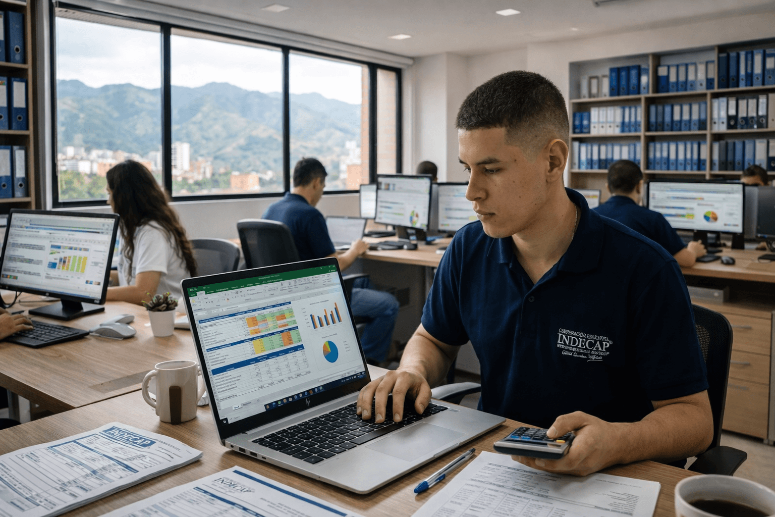 Estudiante de Contabilidad INDECAP