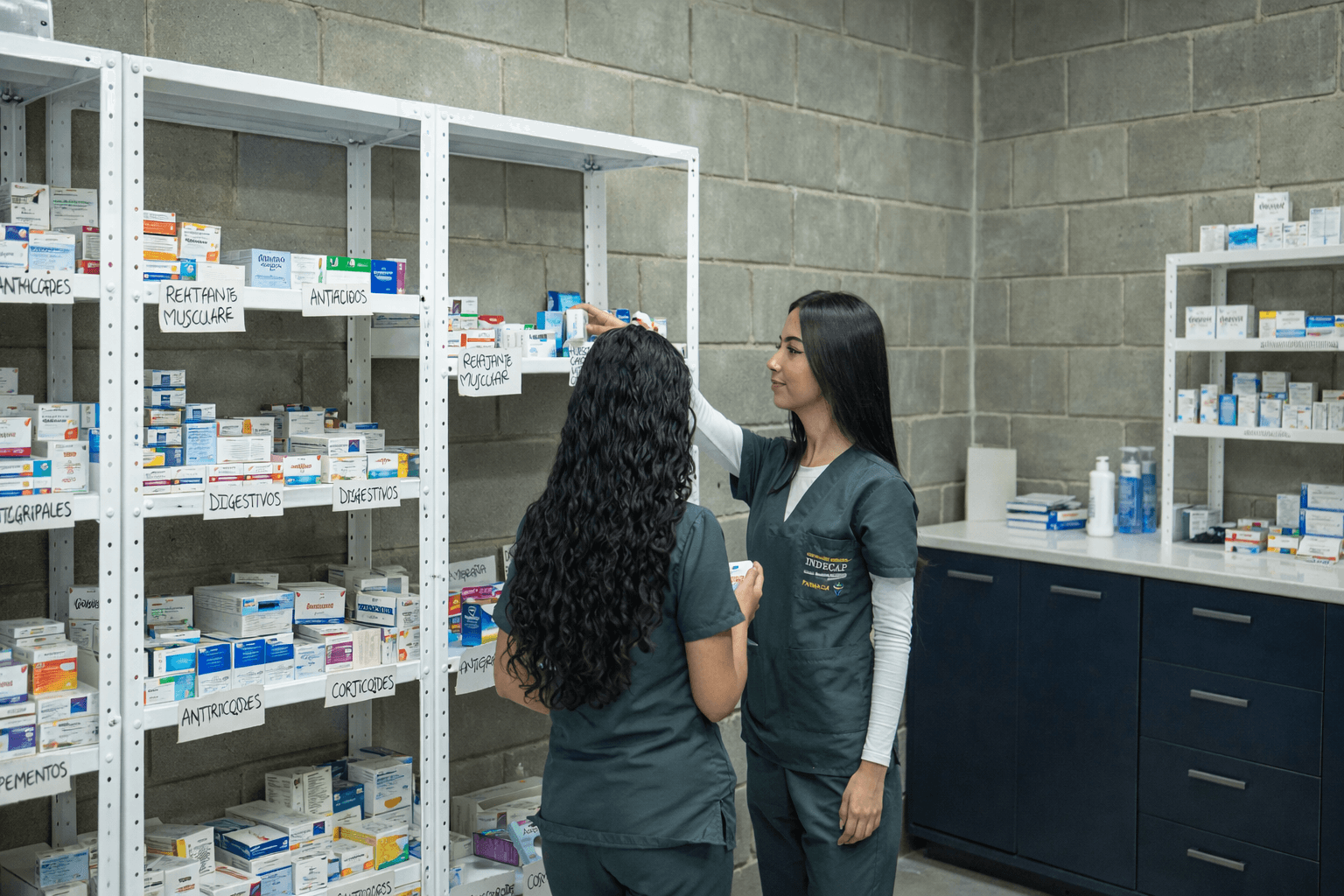 Estudiante de Servicios Farmacéuticos INDECAP