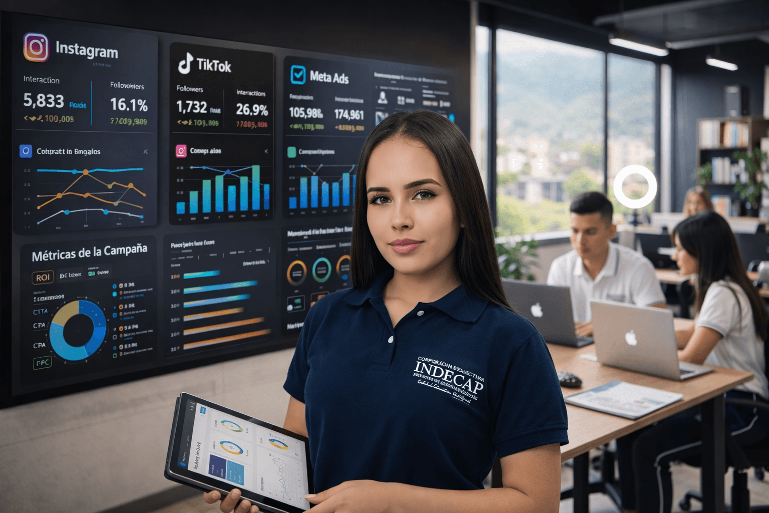 Estudiante de Marketing Digital INDECAP